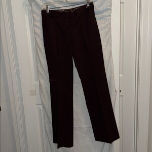 Elegant Dark Chocolate Women's Pants